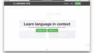 Clozemaster screenshot