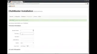 ClubMaster screenshot
