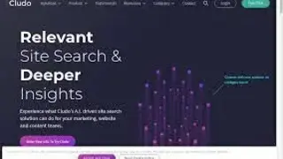 Cludo Site Search screenshot