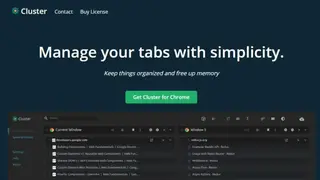 Cluster Tab Manager screenshot