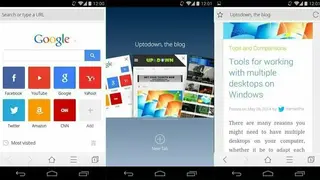 CM Browser screenshot