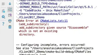 CMake screenshot