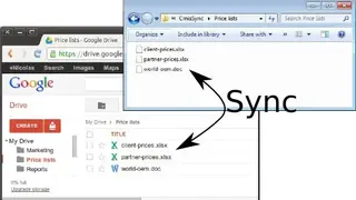 CmisSync screenshot