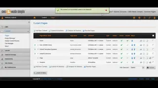 CMS Made Simple screenshot