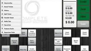 CMS POS screenshot