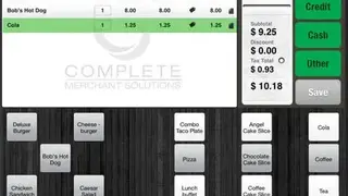 CMS POS screenshot
