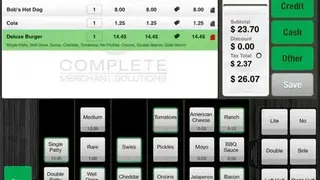 CMS POS screenshot