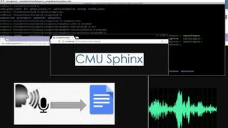 CMU Sphinx screenshot