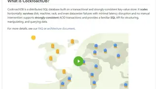 CockroachDB screenshot