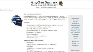 Cocoa Packet Analyzer screenshot