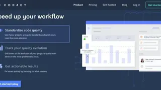 Codacy screenshot