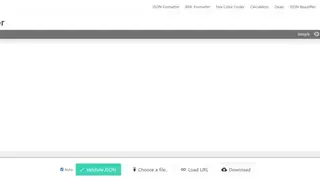 Code Beautify JSON Validator screenshot