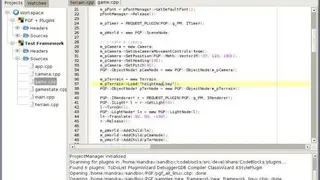 Code Blocks screenshot