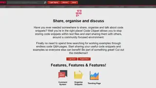 Code Clippet screenshot
