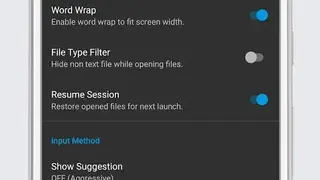 Code Editor screenshot