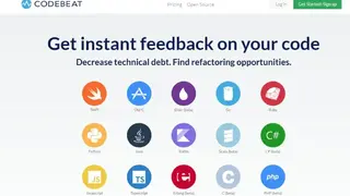 Codebeat screenshot