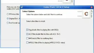 Codec Pack All-In-1 screenshot