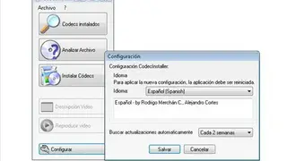 CodecInstaller screenshot