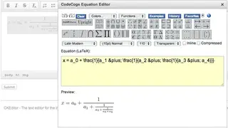 codecogs screenshot