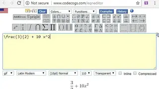 codecogs screenshot