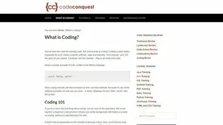 Codeconquest screenshot