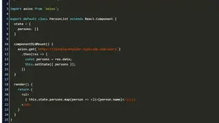 Codegrepper Fake Rest API screenshot
