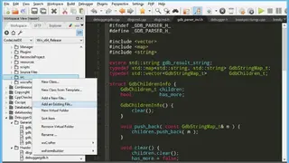CodeLite screenshot
