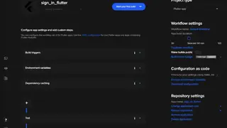 Codemagic screenshot
