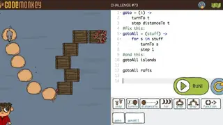 CodeMonkey screenshot