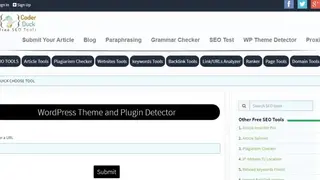 CoderDuck WordPress Plugin Detector screenshot