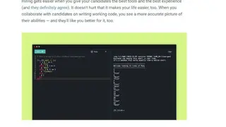 CoderPad screenshot