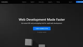 CodeSandbox screenshot