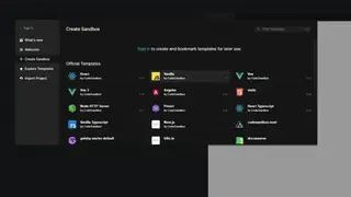 CodeSandbox Live screenshot