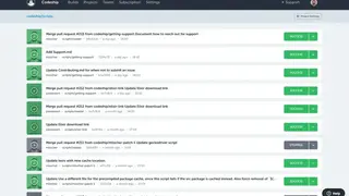 Codeship screenshot