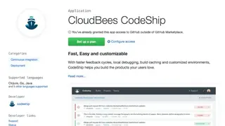 Codeship screenshot