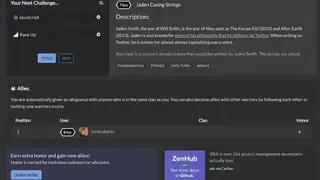 Codewars screenshot