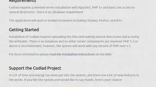 Codiad screenshot