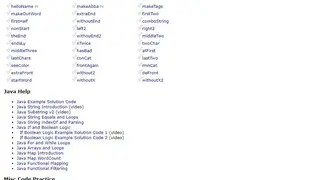 CodingBat screenshot