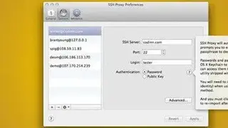 Codinn SSH Proxy screenshot