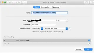 Codinn SSH Tunnel screenshot