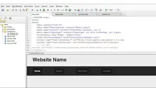 CoffeeCup HTML Editor screenshot