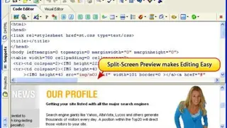CoffeeCup HTML Editor screenshot