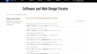 CoffeeCup Shopping Cart screenshot