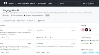 Cognigy screenshot
