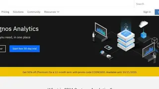 Cognos screenshot