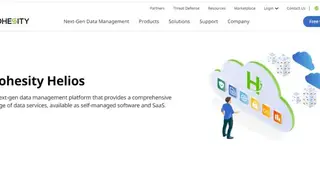 Cohesity Helios screenshot