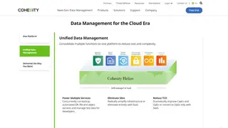 Cohesity Helios screenshot