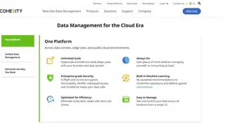 Cohesity Helios screenshot