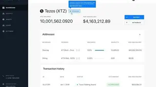 Coinbase screenshot