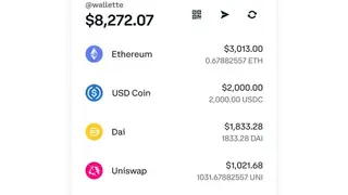 Coinbase Wallet screenshot